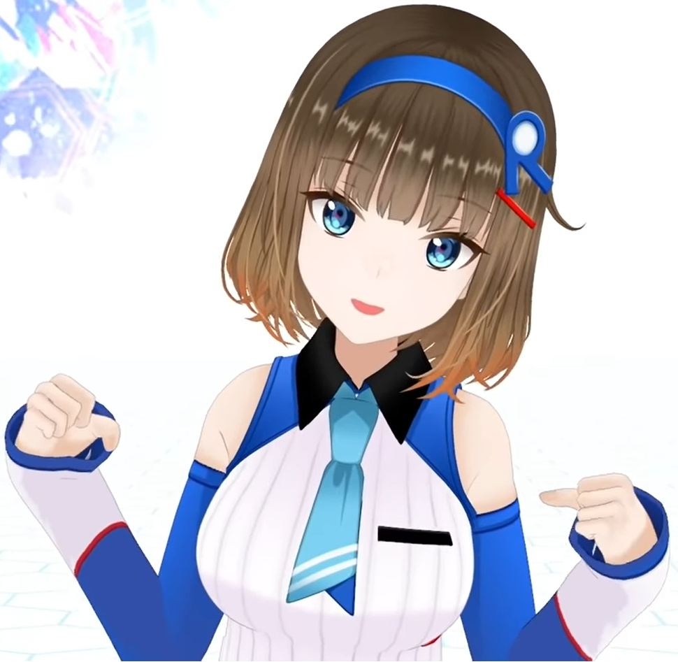 Anime-style virtual influencer avatar context